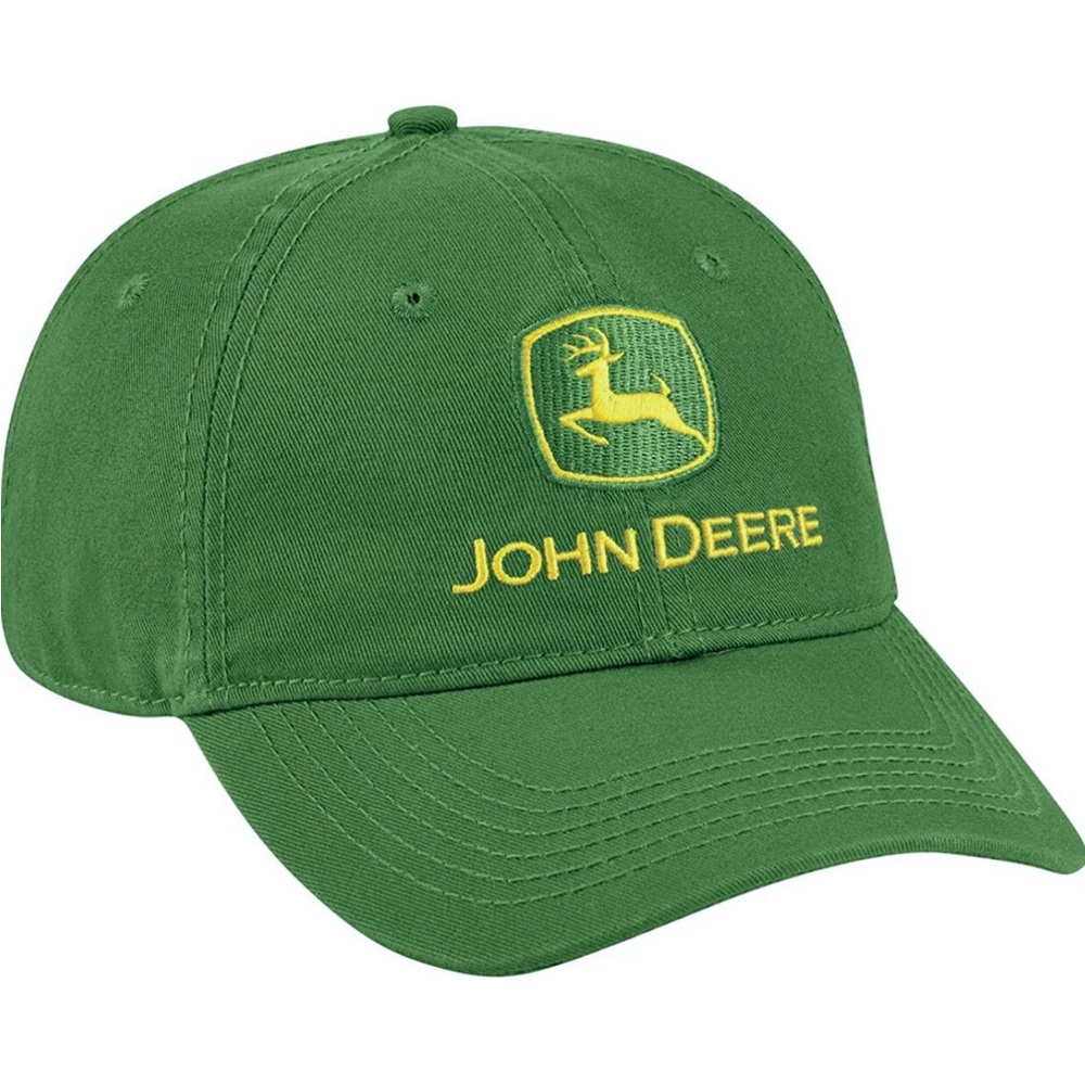 NEW JOHN DEERE Hat Cap NOTHING RUNS LIKE A DEERE GREEN UNISEX Men’s NWOT